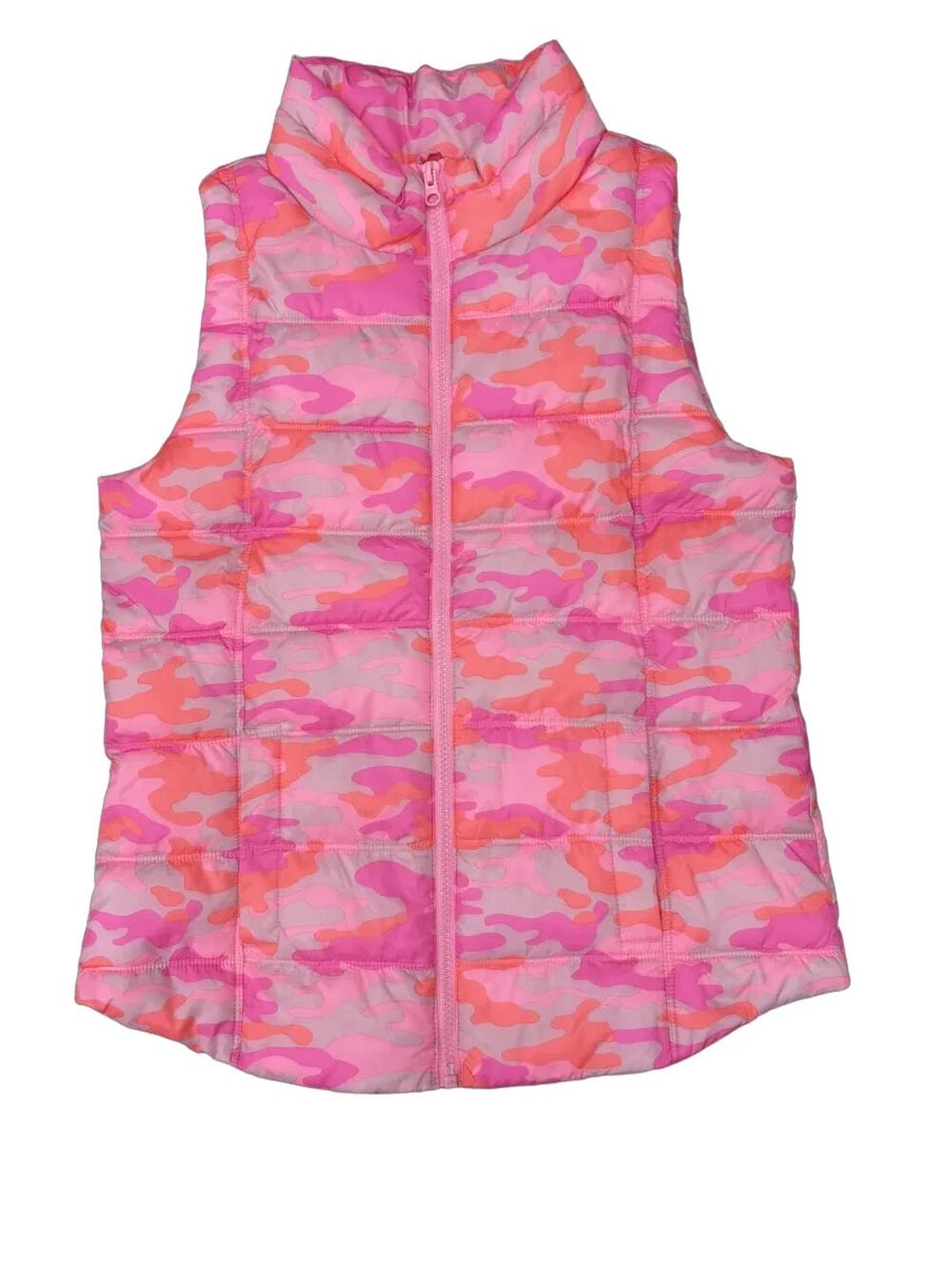 SO Pink Camo Puffer Vest Girls Size 16
